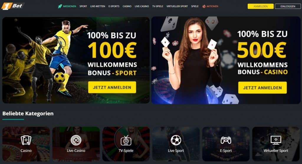 1bet Screenshot